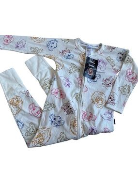 Disney Baby Zipper Footed Sleeper - Multicolor Character Print